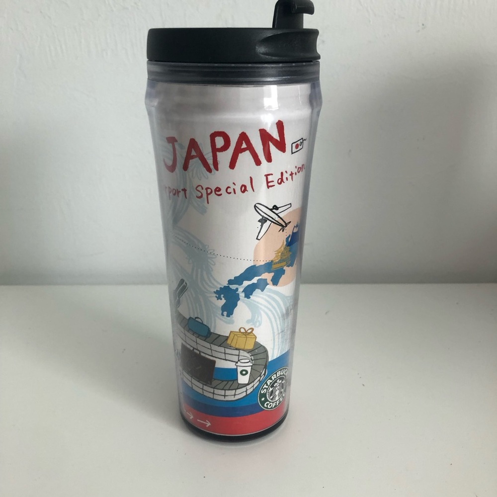 Vintage Starbucks 2008 Japan Airport Travel Tumbler